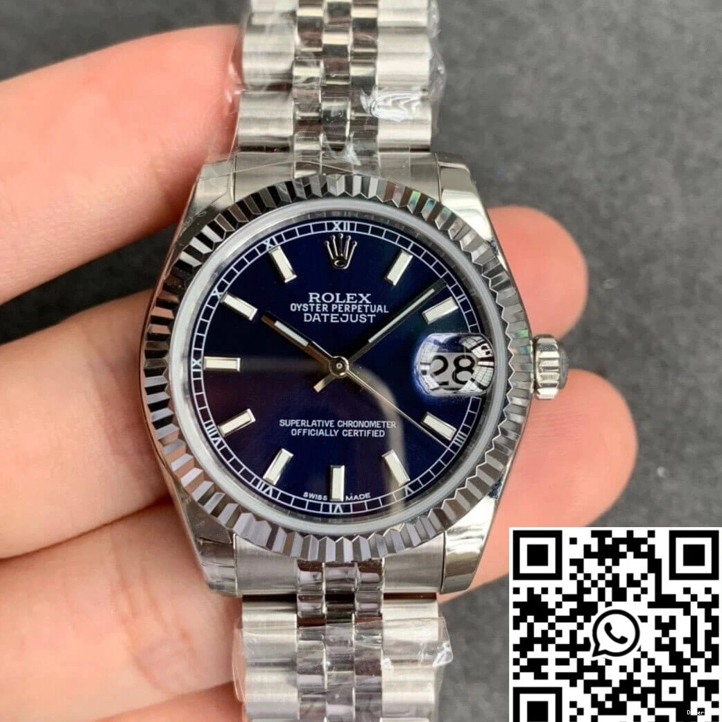 GS Datejust Factory Rolex 860 Blue Lightweight M178274-0037 Dial 0727